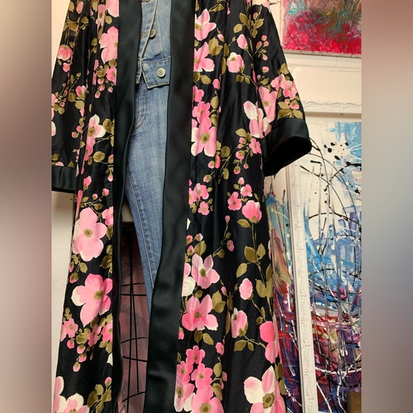Vintage bohemian robe/ long jacket - Picture 4 of 4